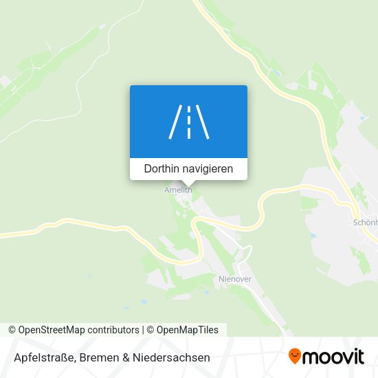 Apfelstraße Karte