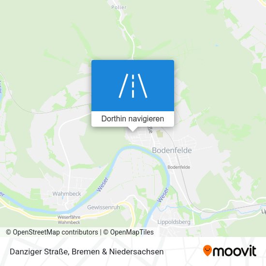 Danziger Straße Karte