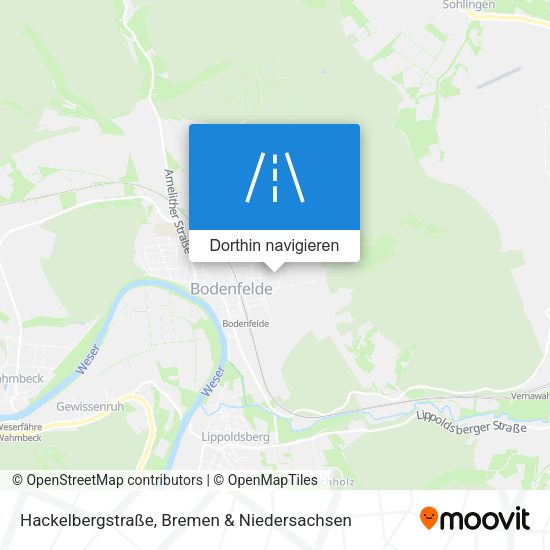 Hackelbergstraße Karte