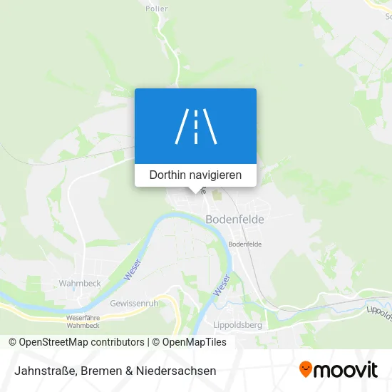 Jahnstraße Karte