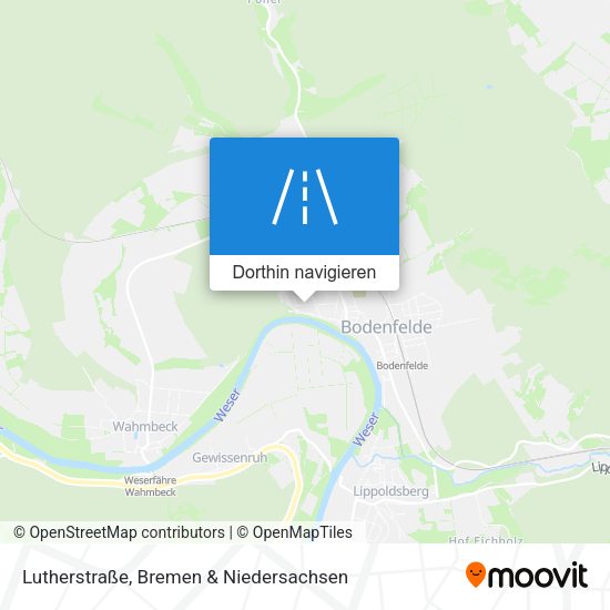 Lutherstraße Karte