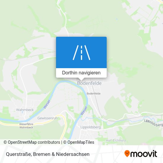 Querstraße Karte