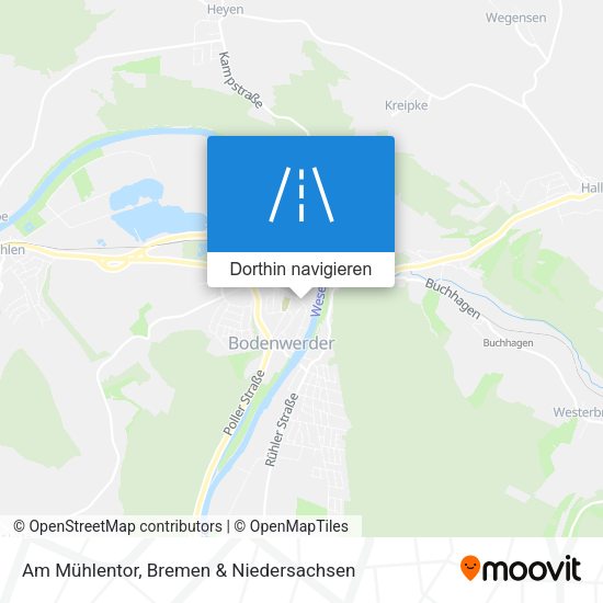 Am Mühlentor Karte