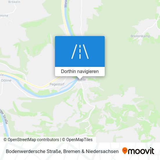 Bodenwerdersche Straße Karte