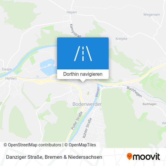 Danziger Straße Karte