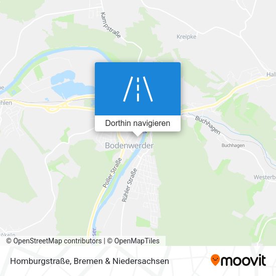 Homburgstraße Karte
