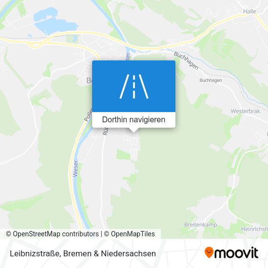 Leibnizstraße Karte
