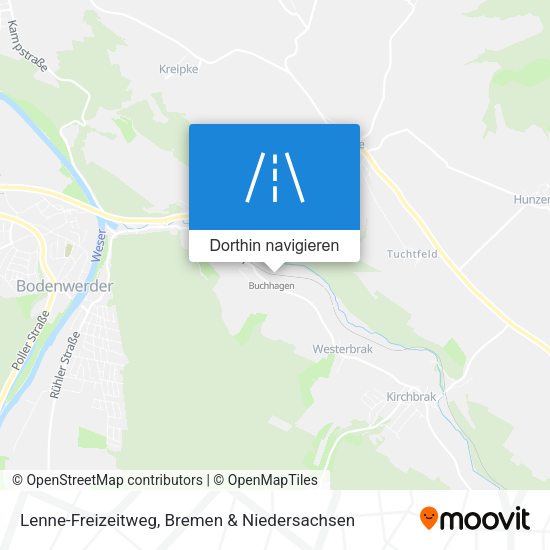 Lenne-Freizeitweg Karte