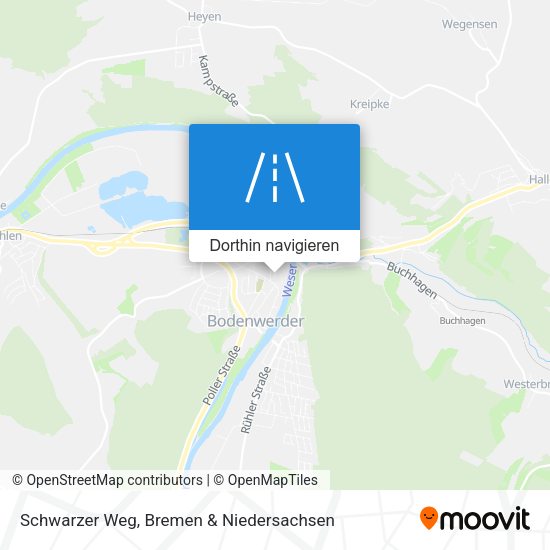 Schwarzer Weg Karte