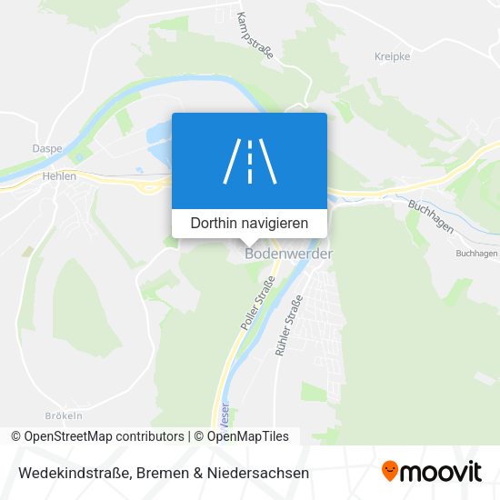 Wedekindstraße Karte