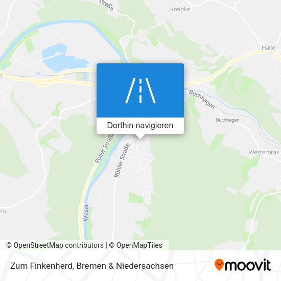 Zum Finkenherd Karte