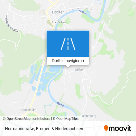 Hermannstraße Karte