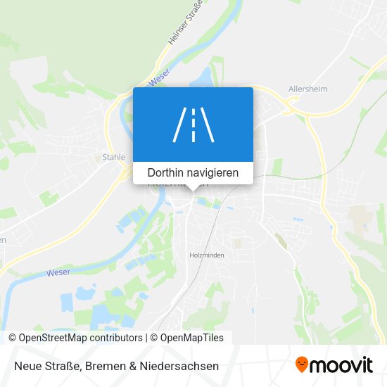 Neue Straße Karte