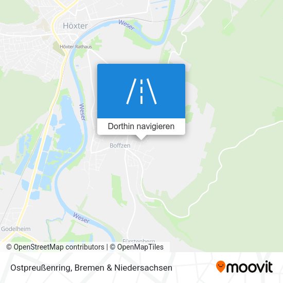 Ostpreußenring Karte