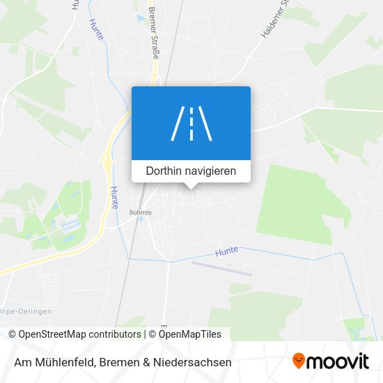 Am Mühlenfeld Karte