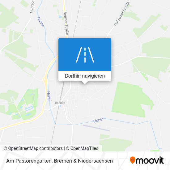 Am Pastorengarten Karte