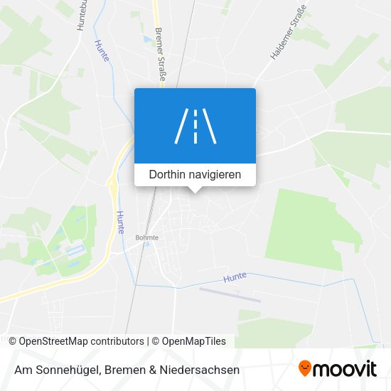 Am Sonnehügel Karte