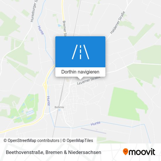Beethovenstraße Karte
