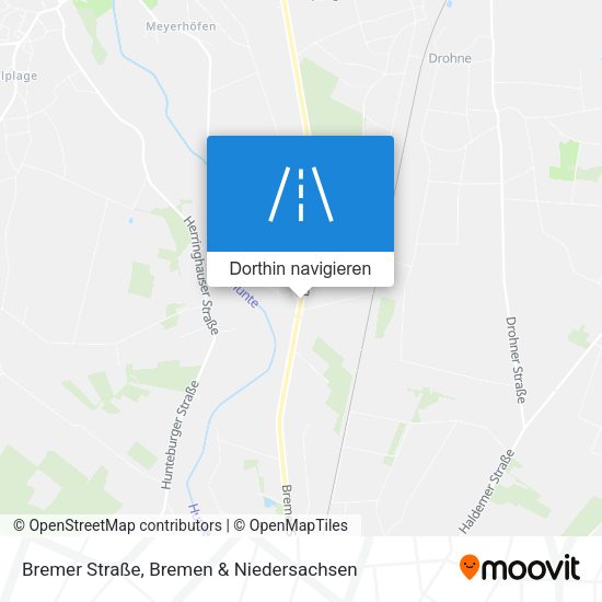 Bremer Straße Karte
