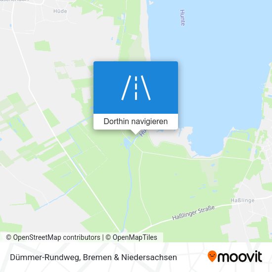 Dümmer-Rundweg Karte