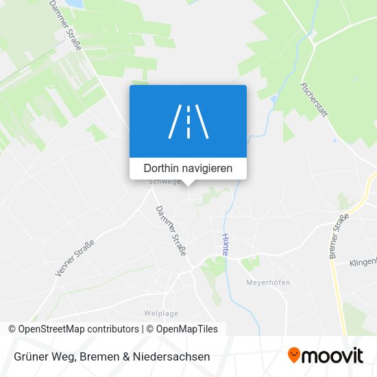 Grüner Weg Karte