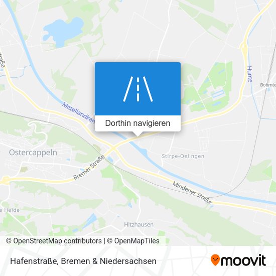 Hafenstraße Karte