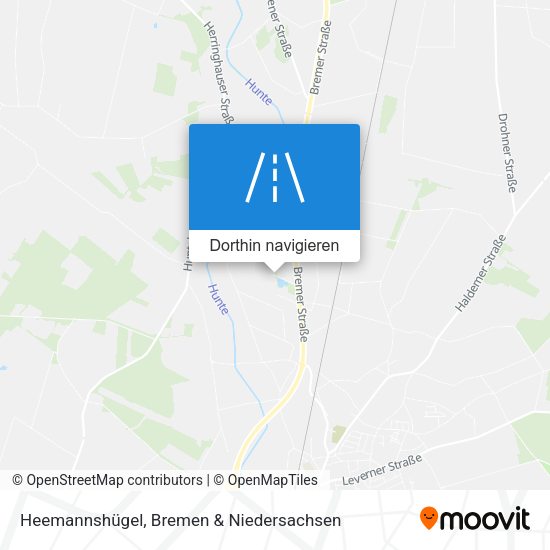 Heemannshügel Karte