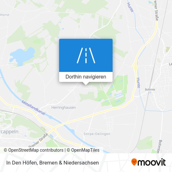 In Den Höfen Karte