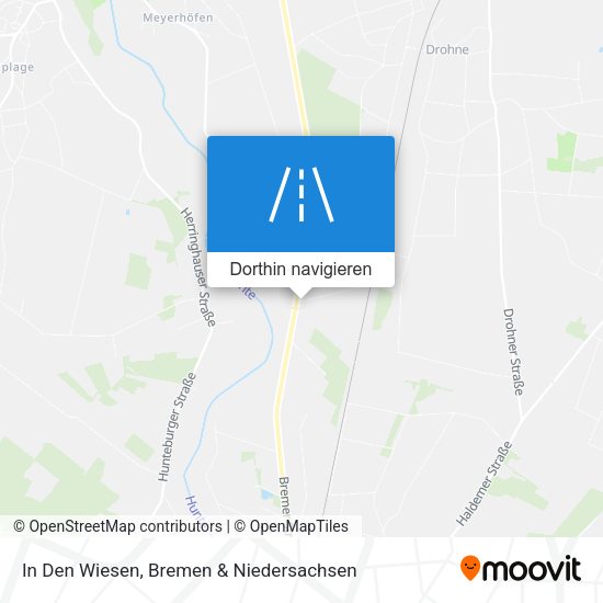 In Den Wiesen Karte