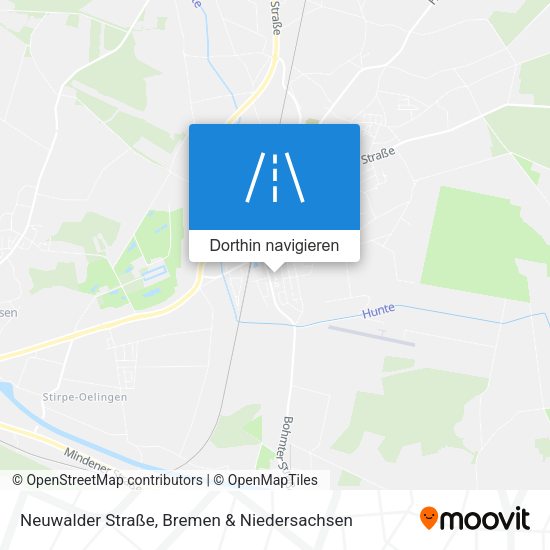 Neuwalder Straße Karte