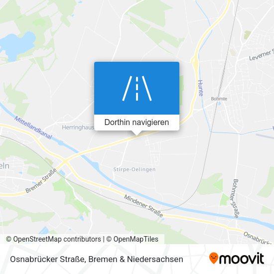 Osnabrücker Straße Karte