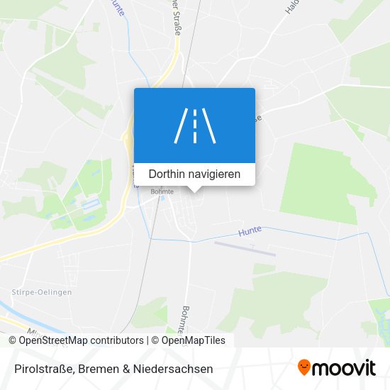Pirolstraße Karte