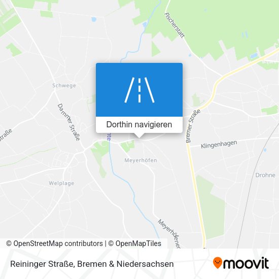 Reininger Straße Karte
