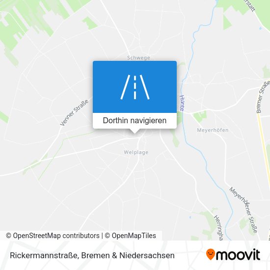 Rickermannstraße Karte