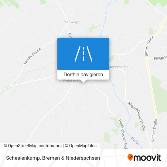 Scheelenkamp Karte