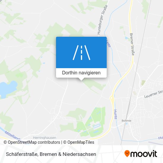 Schäferstraße Karte