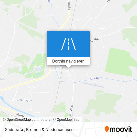 Südstraße Karte