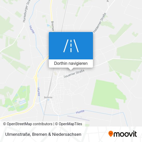 Ulmenstraße Karte