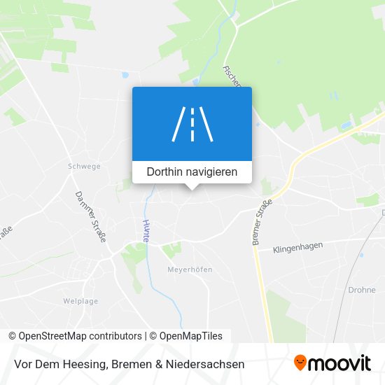 Vor Dem Heesing Karte