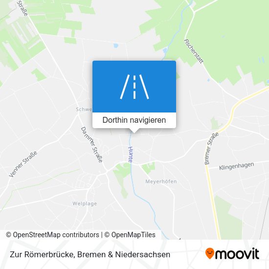 Zur Römerbrücke Karte