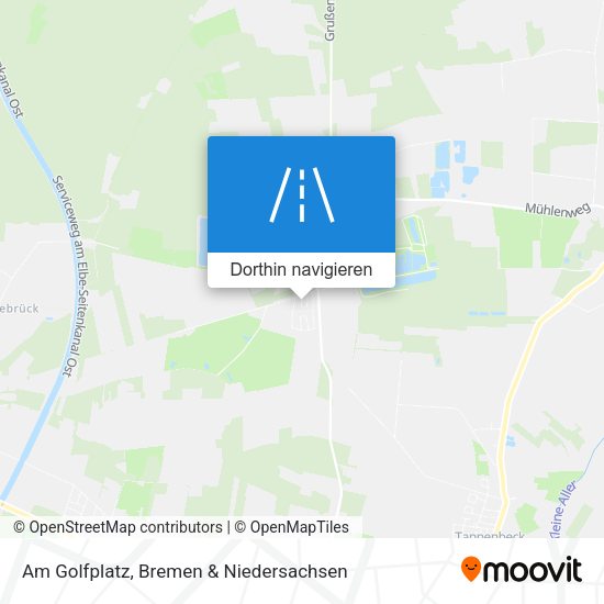 Am Golfplatz Karte