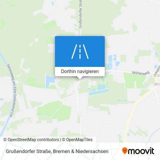 Grußendorfer Straße Karte