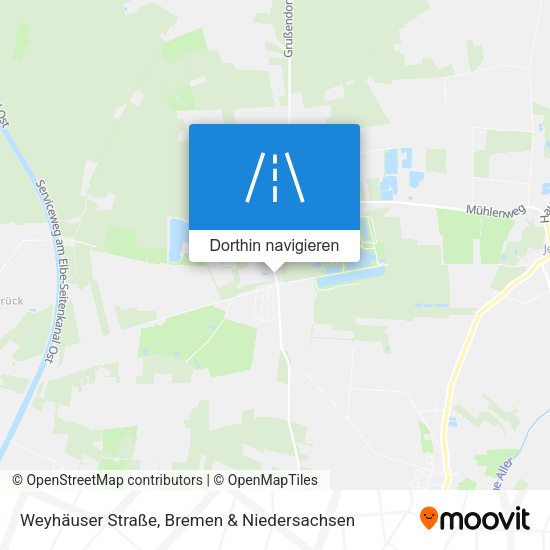 Weyhäuser Straße Karte
