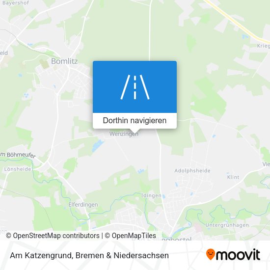 Am Katzengrund Karte