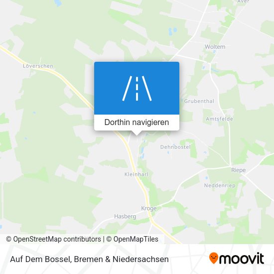Auf Dem Bossel Karte