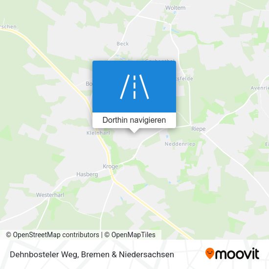 Dehnbosteler Weg Karte
