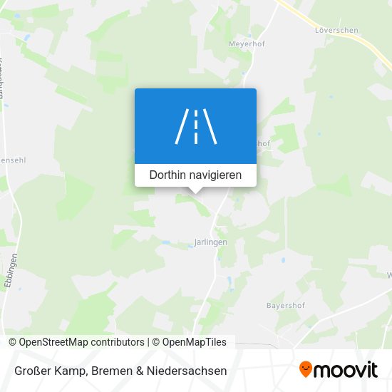 Großer Kamp Karte