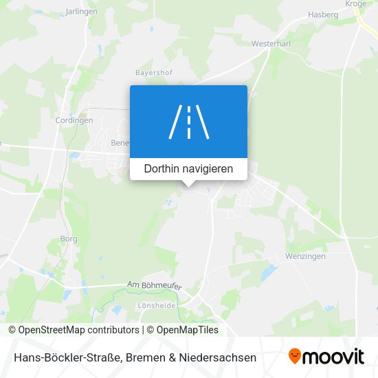 Hans-Böckler-Straße Karte