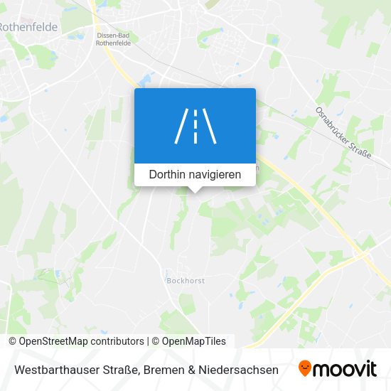 Westbarthauser Straße Karte
