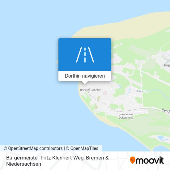 Bürgermeister Fritz-Klennert-Weg Karte